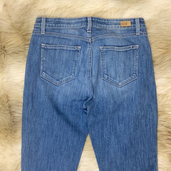 Paige Carter High-Rise Slim Button-Closure Jean, Size 29 - Picture 14 of 14